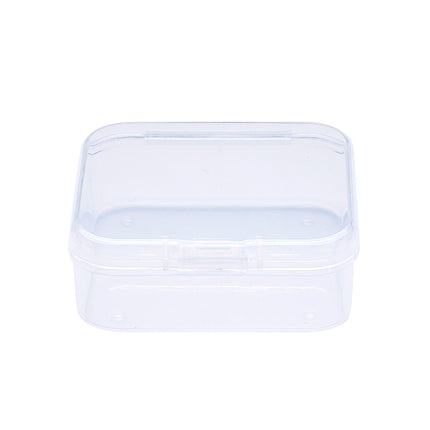 Square Plastic Bead Storage Containers – Clear Organizers for Jewelry & Craft Supplies