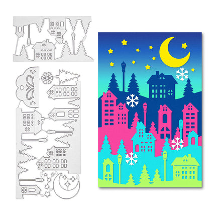 Carbon Steel Cutting Dies Stencils – Matte Platinum for DIY Scrapbooking, Photo Albums & Embossed Paper Cards