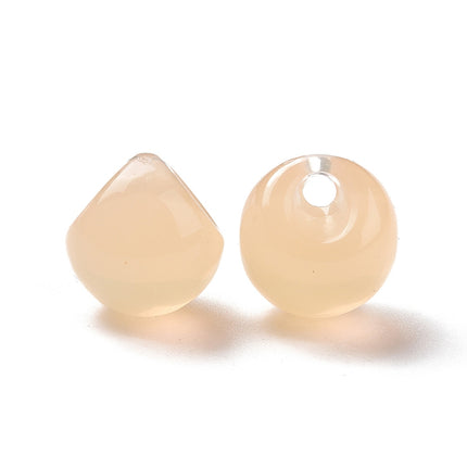 Imitation Jelly Acrylic Teardrop Beads/Charms – Mixed Colours, 13mm, ±120pcs Packet