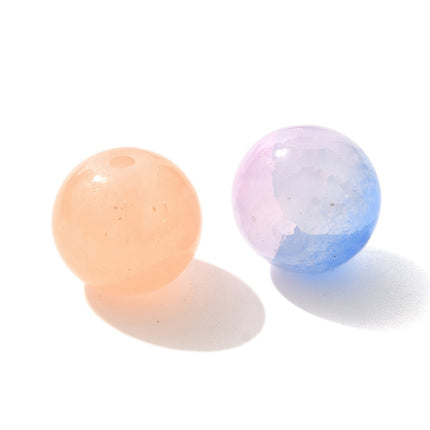 Mixed Glass Beads – Round 8–10mm, Assorted Colors