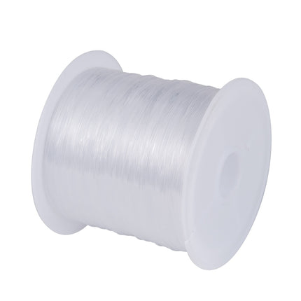 Clear Nylon Fishing Line – 0.5mm Strong Transparent Wire, 20m Roll for Beading, Crafting & Fishing