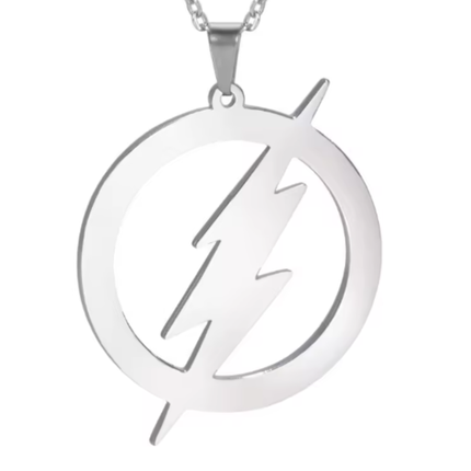 Stainless Steel Lightning Bolt Pendant – DIY Jewelry Making Charm