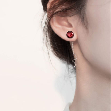 Flatback Glass Cabochons – 12mm Dome, Heart Pattern, Mixed Colours, DIY Craft Embellishments (20pcs)