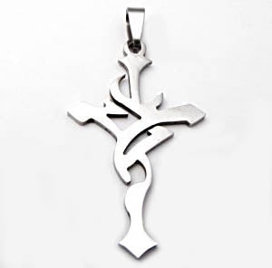 Stainless Steel Celtic Cross Pendant for DIY Jewelry Making