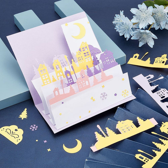 Carbon Steel Cutting Dies Stencils – Matte Platinum for DIY Scrapbooking, Photo Albums & Embossed Paper Cards