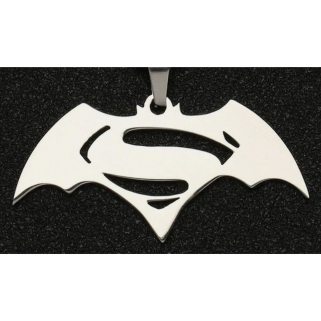 Super Batman Stainless Steel Pendant, DIY Jewelry Making